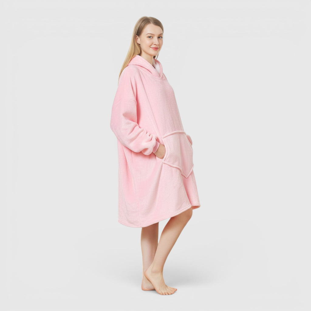 Ellmont London | Ultra Soft Hoodie Blanket Cozy Wearable Blanket for Home Relaxing