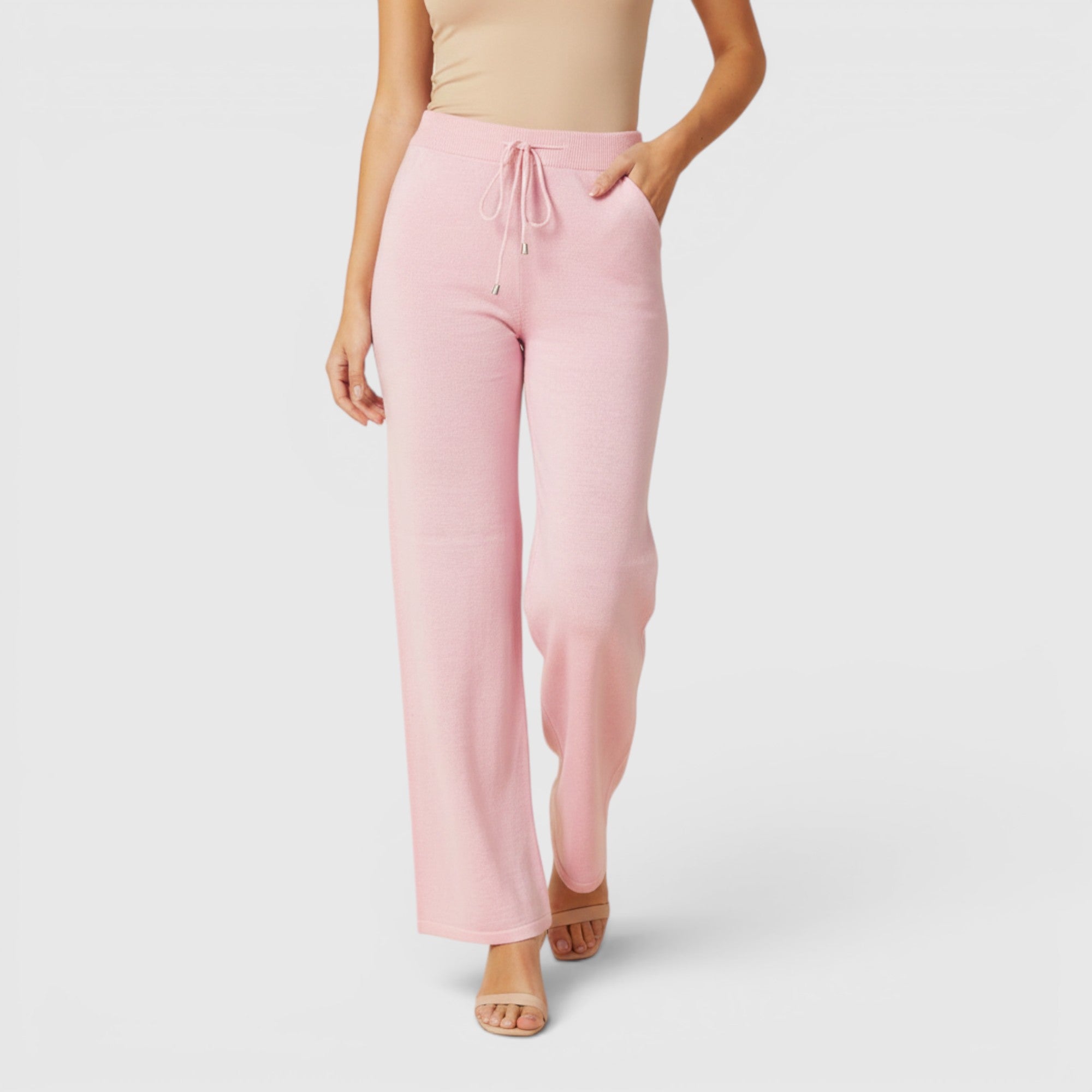 Ellmont London | Women's Cotton Blend Lounge Pants Comfortable Relaxed Fit