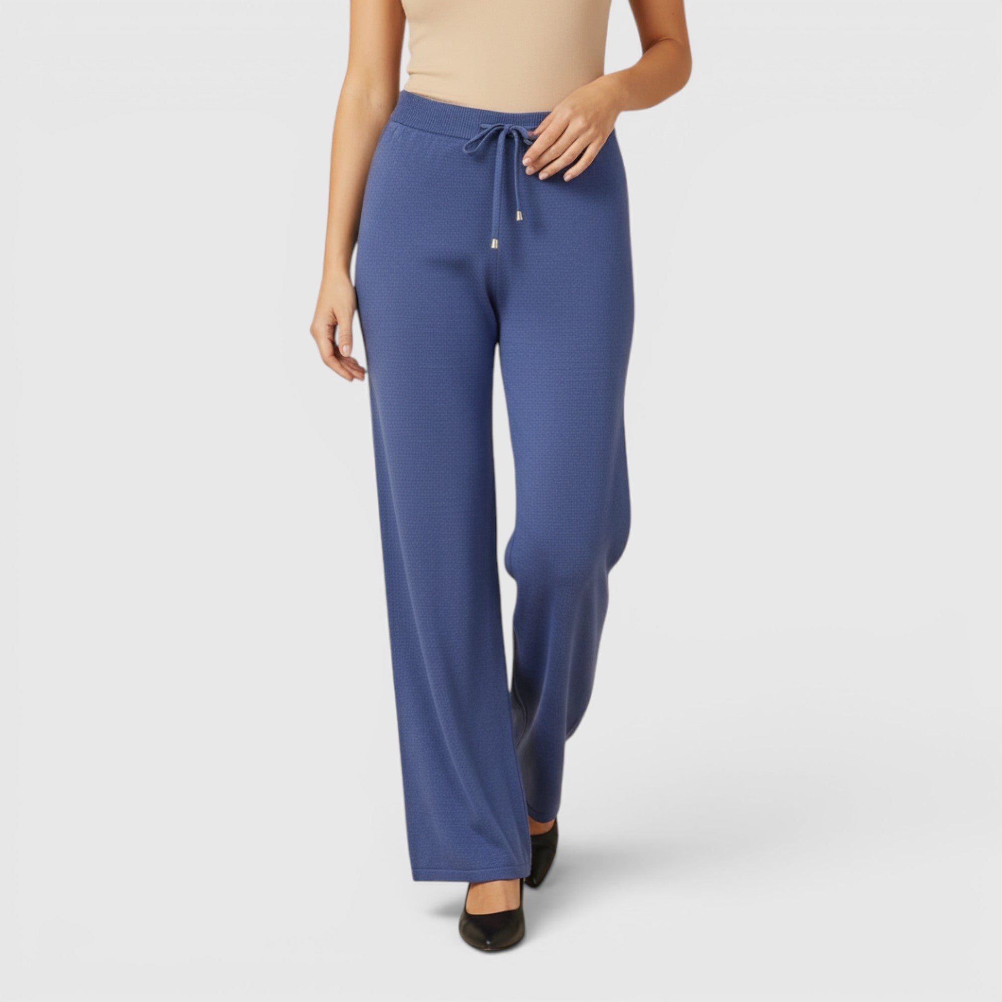 Ellmont London | Women's Cotton Blend Lounge Pants Comfortable Relaxed Fit