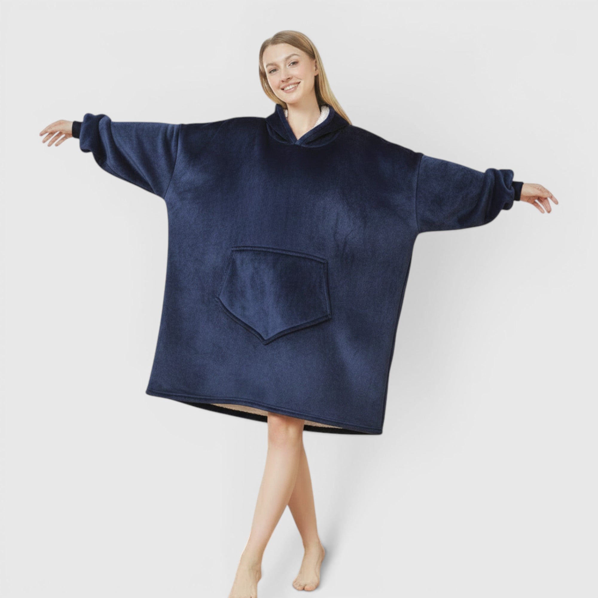 Talia | Ultra Soft Hoodie Blanket Cozy Wearable Blanket for Home Relaxing