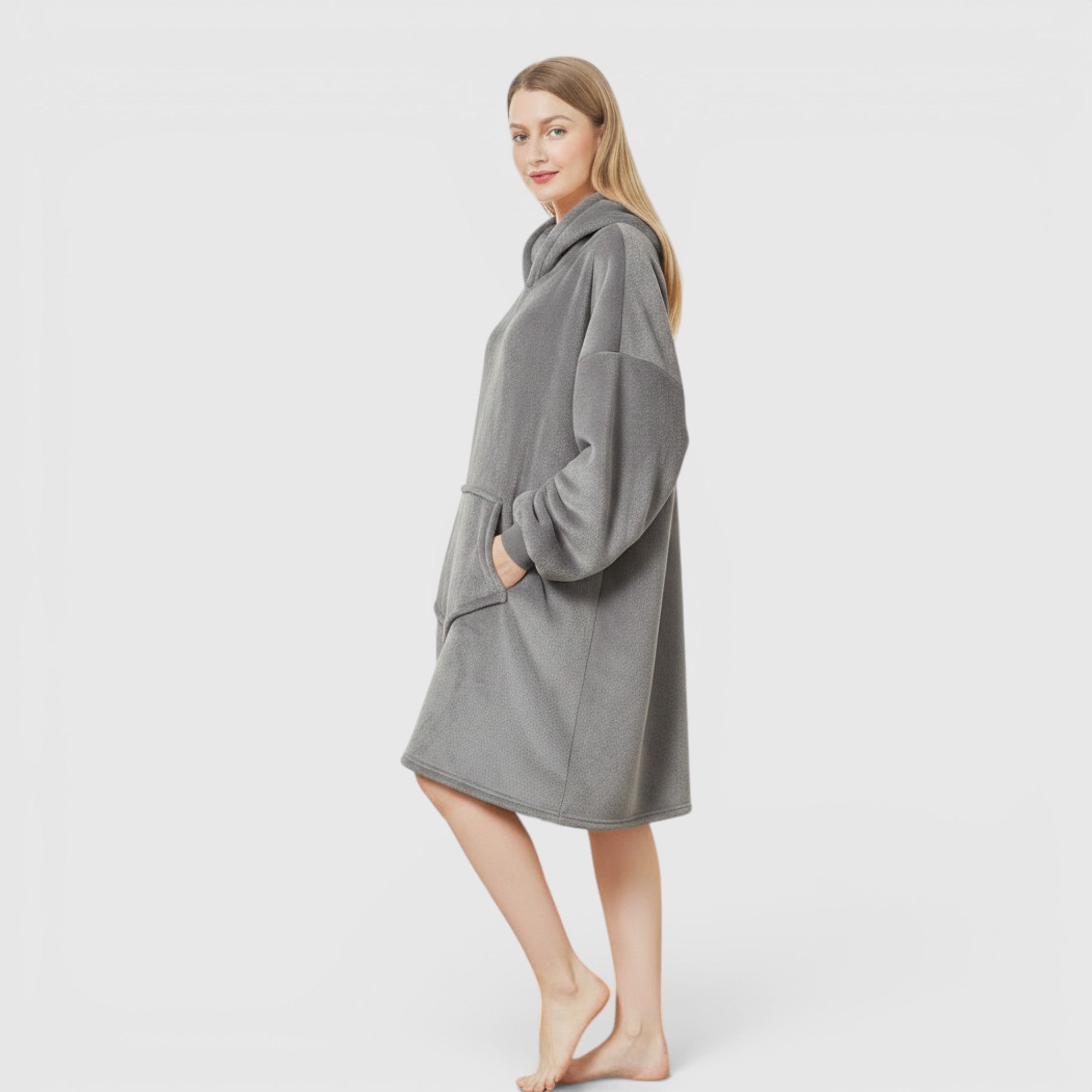 Ellmont London | Ultra Soft Hoodie Blanket Cozy Wearable Blanket for Home Relaxing