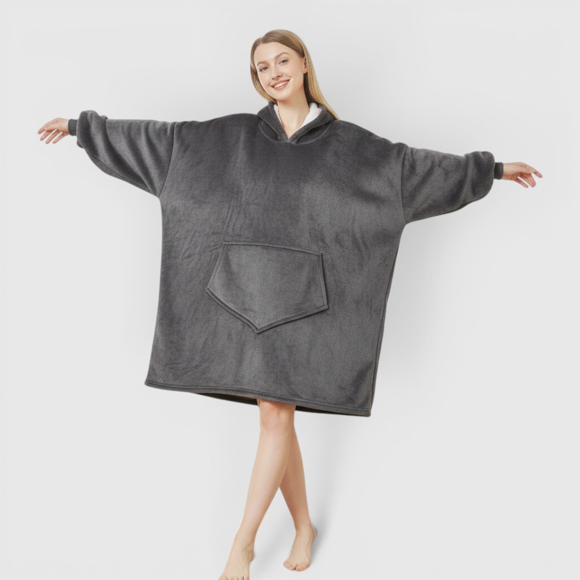 Talia | Ultra Soft Hoodie Blanket Cozy Wearable Blanket for Home Relaxing