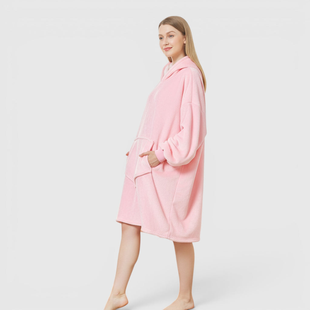 Ellmont London | Ultra Soft Hoodie Blanket Cozy Wearable Blanket for Home Relaxing