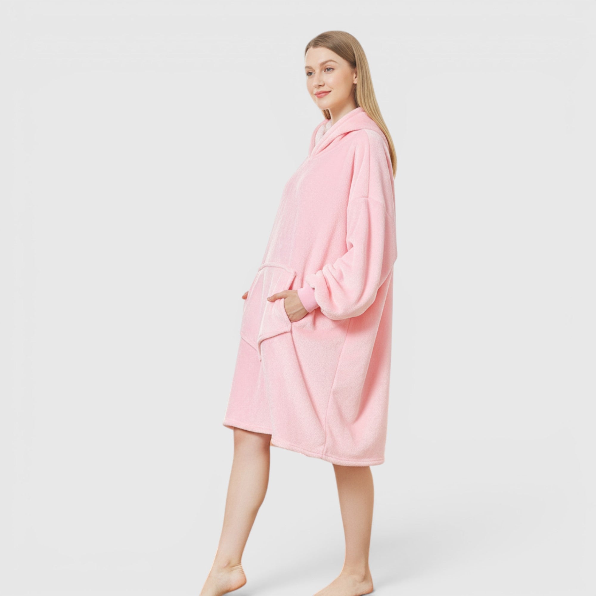 Ellmont London | Ultra Soft Hoodie Blanket Cozy Wearable Blanket for Home Relaxing