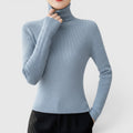 Ellmont London | Women's Cozy Turtleneck Sweater Lightweight Winter Knit Pullover