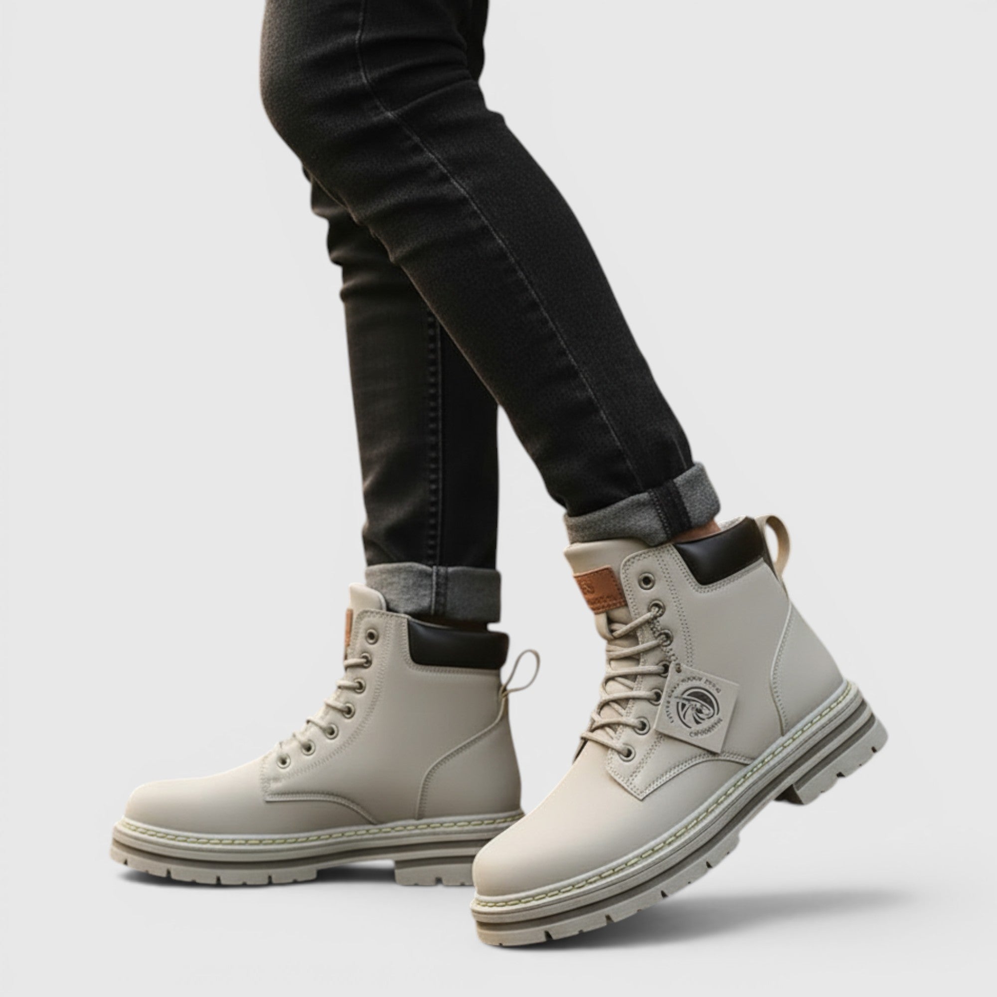 Ellmont London | Men's Orthopedic Boots Supportive Walking Boots with Rubber Sole