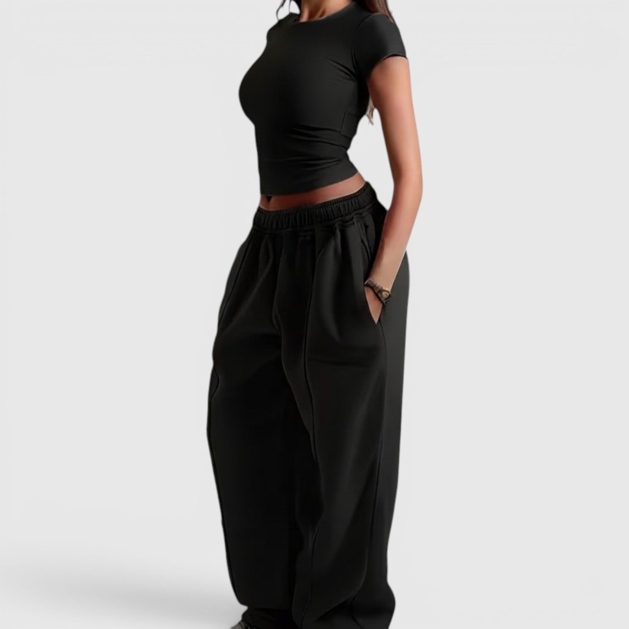 Elin | Women's Loose Athletic Pants – Comfortable Everyday Wear