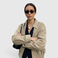 Ximena | Women's Suede Jacket Soft Faux Suede Lightweight Everyday Coat