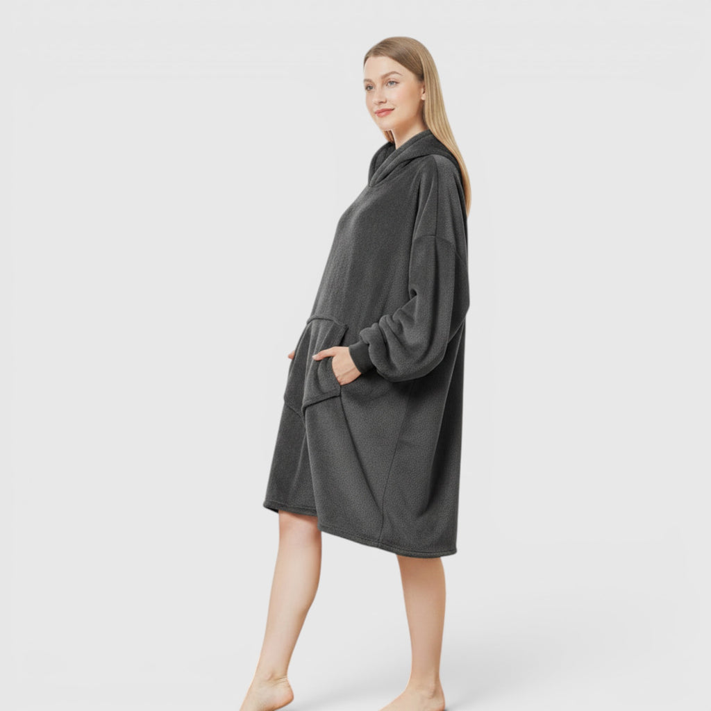 Ellmont London | Ultra Soft Hoodie Blanket Cozy Wearable Blanket for Home Relaxing