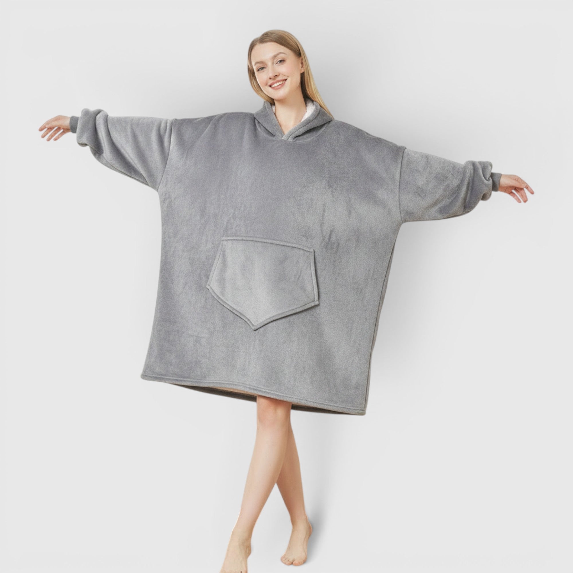 Talia | Ultra Soft Hoodie Blanket Cozy Wearable Blanket for Home Relaxing