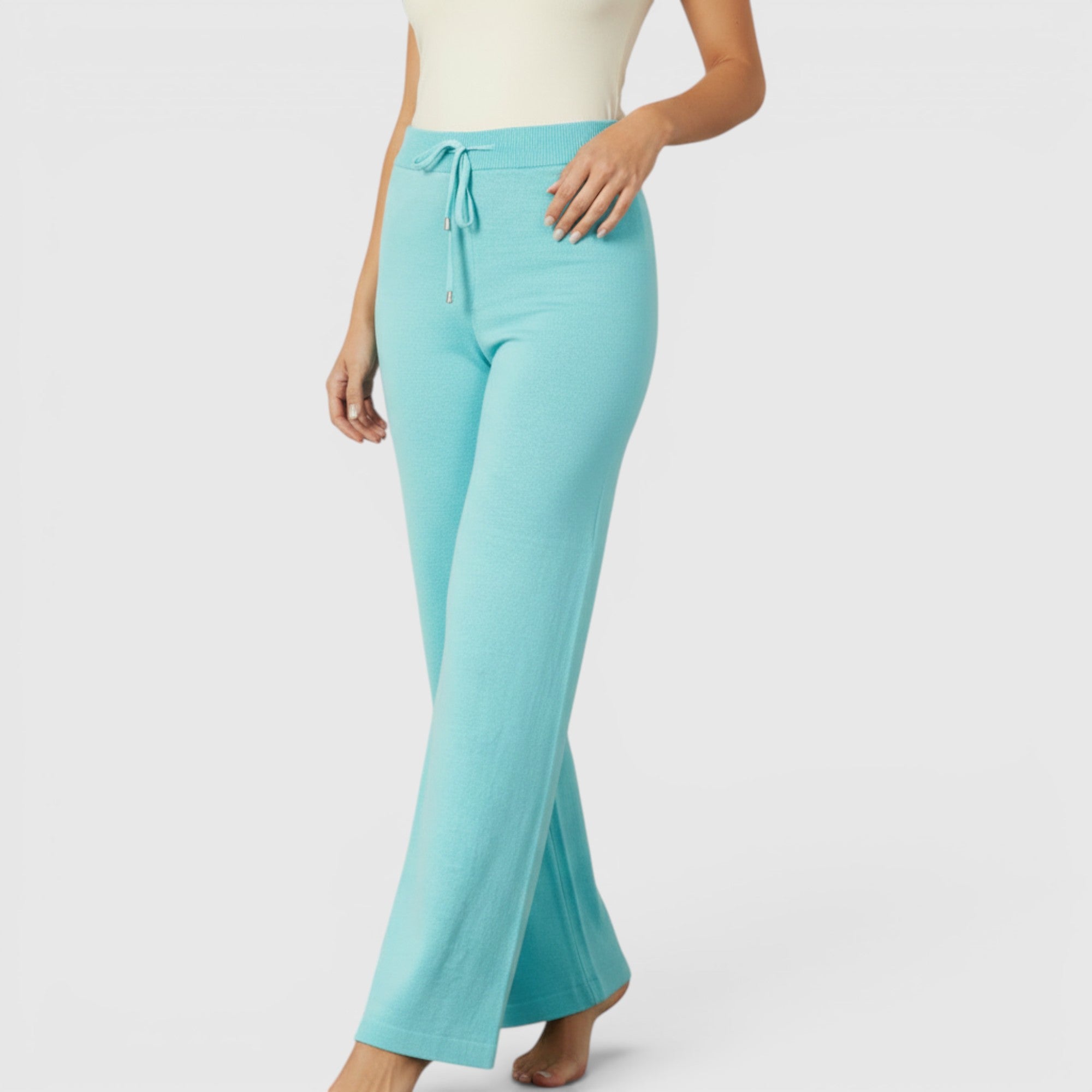 Ellmont London | Women's Cotton Blend Lounge Pants Comfortable Relaxed Fit