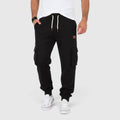 Kian | Men's Baggy Cargo Sweatpants Drawstring Waist Lounge Pants