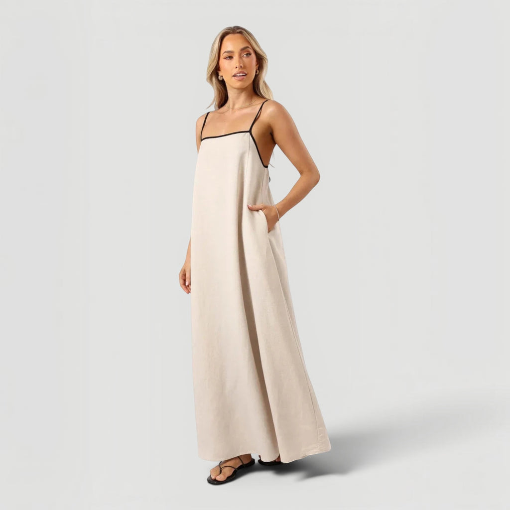 Ellmont London | Women’s Midi Dress Elegant Casual Summer Wear
