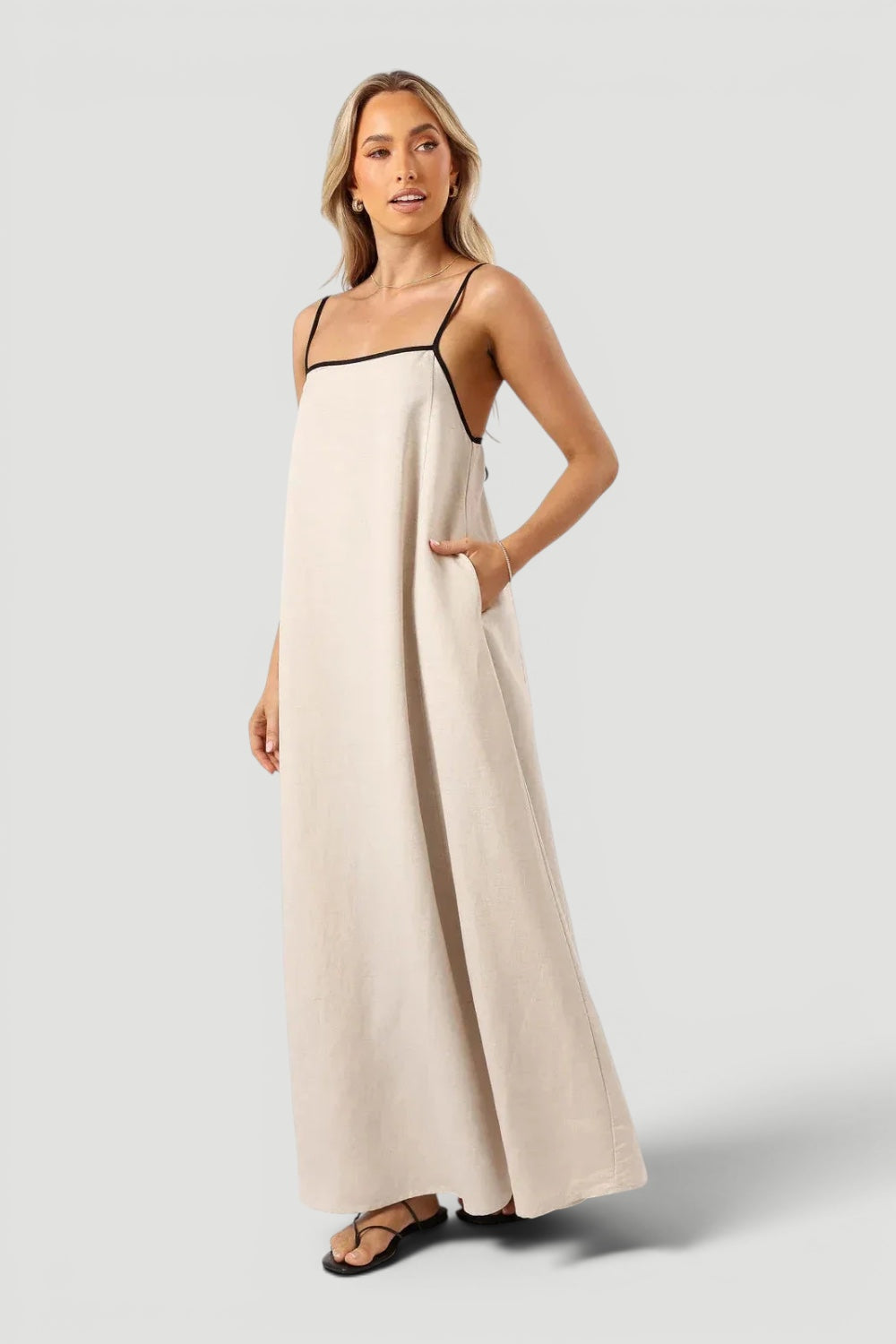Ellmont London | Women’s Midi Dress Elegant Casual Summer Wear
