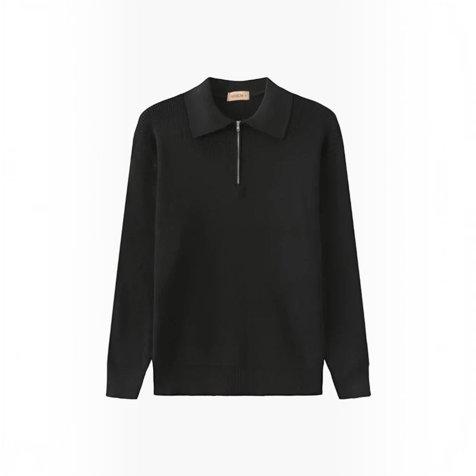 Ellmont London | Men's Classic Quarter Zip Sweater – Soft Cotton Winter Knit