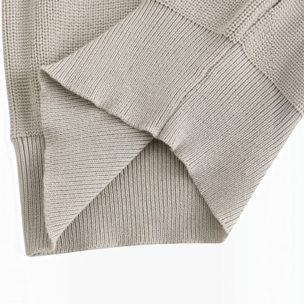 Ellmont London | Men's Classic Quarter Zip Sweater – Soft Cotton Winter Knit