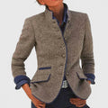 Queenie | Elegant Cardigan - Caramel