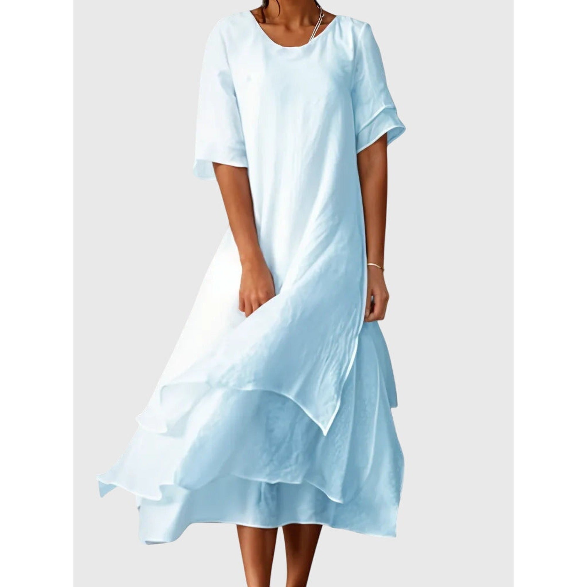 Odette | Elegant Dress - Blue