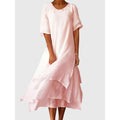 Odette | Elegant Dress - Pink