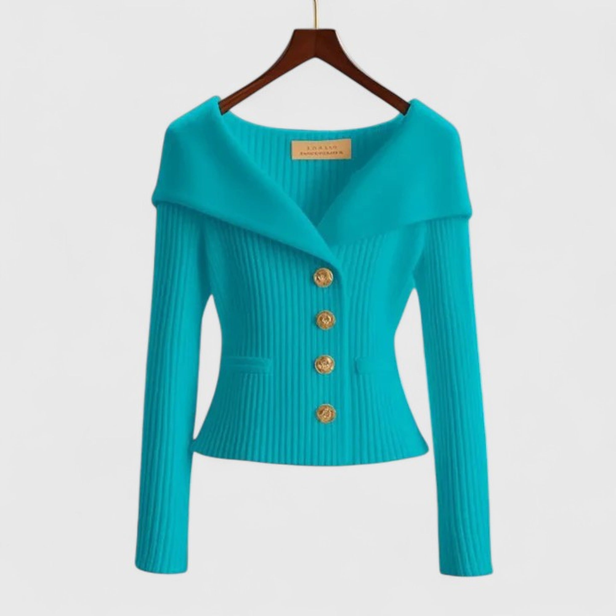 Sadie | Elegant Cardigan - Blue