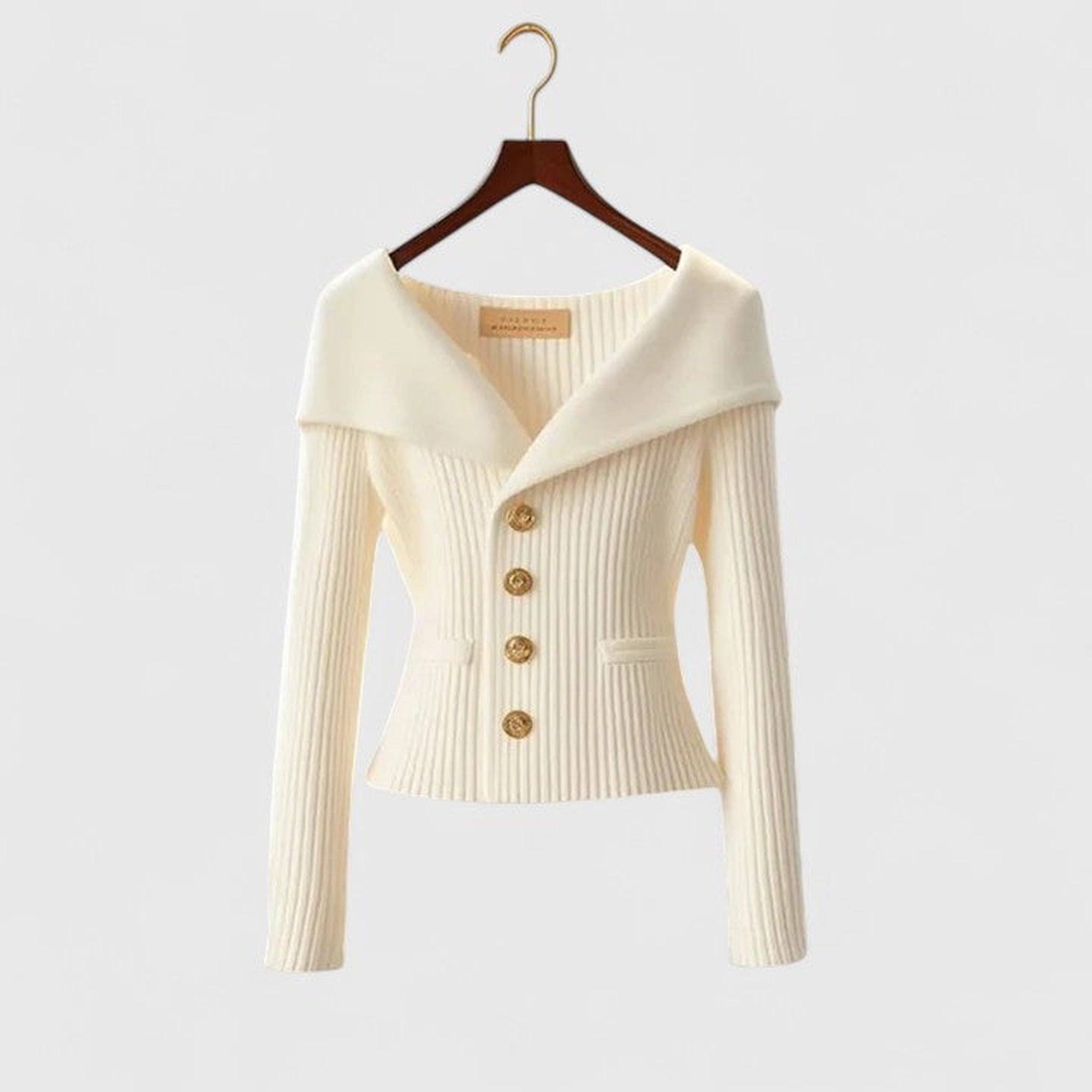 Sadie | Elegant Cardigan - White