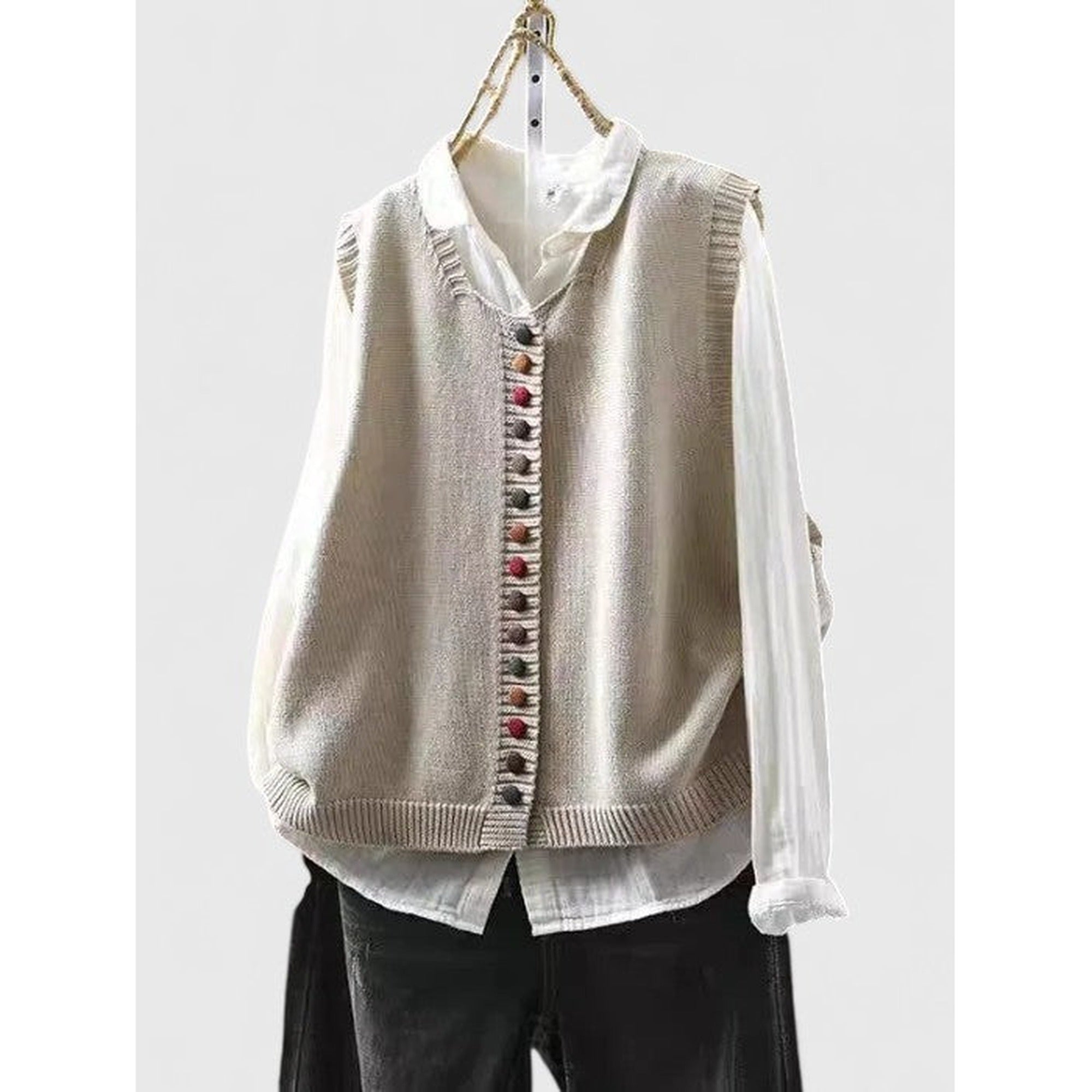 Sofia | Elegant Cardigan - Off white