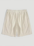 Ellmont London | Men’s Summer Drawstring Breathable Textured Shorts