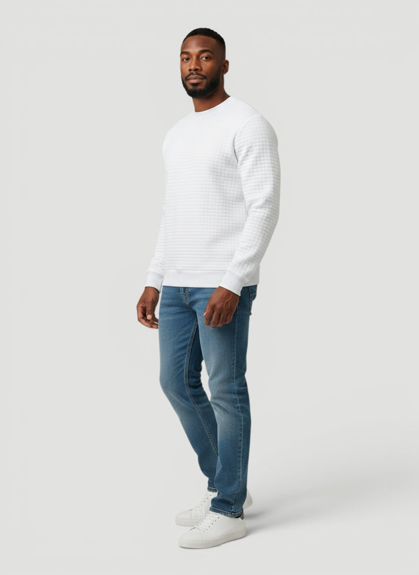 Ellmont London | Men’s Soft Lightweight Crew Neck Winter Sweater