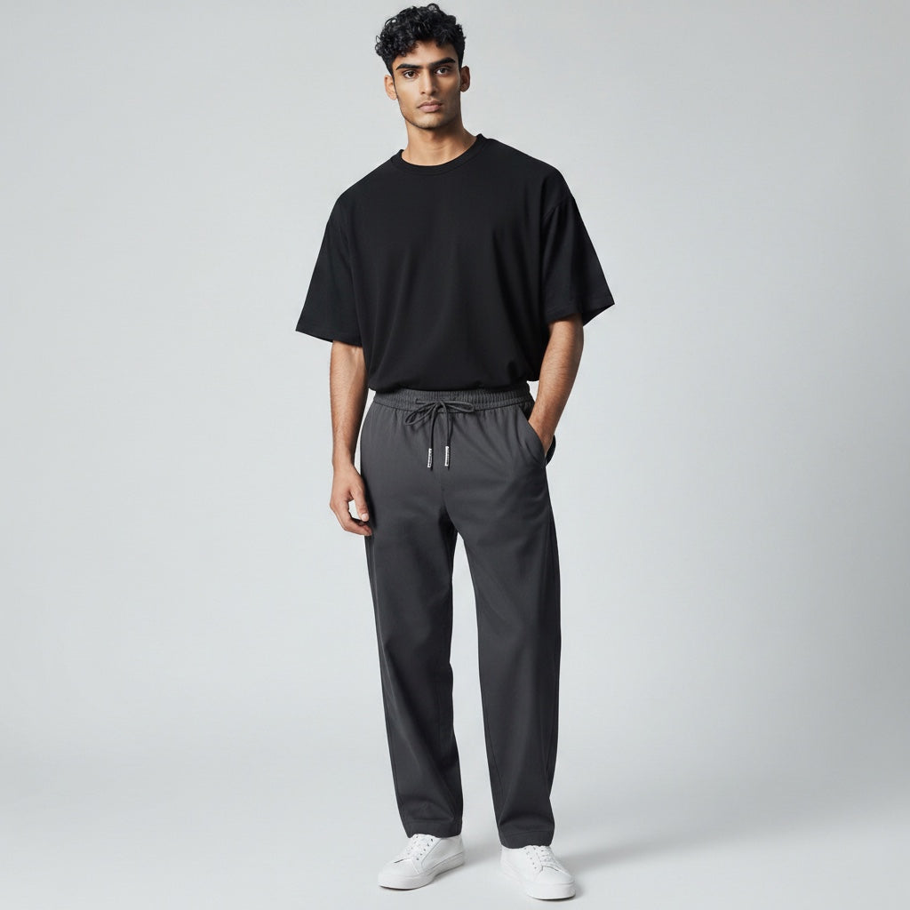 Ellmont London | Men’s Comfortable Drawstring Track Pants for Daily Wear