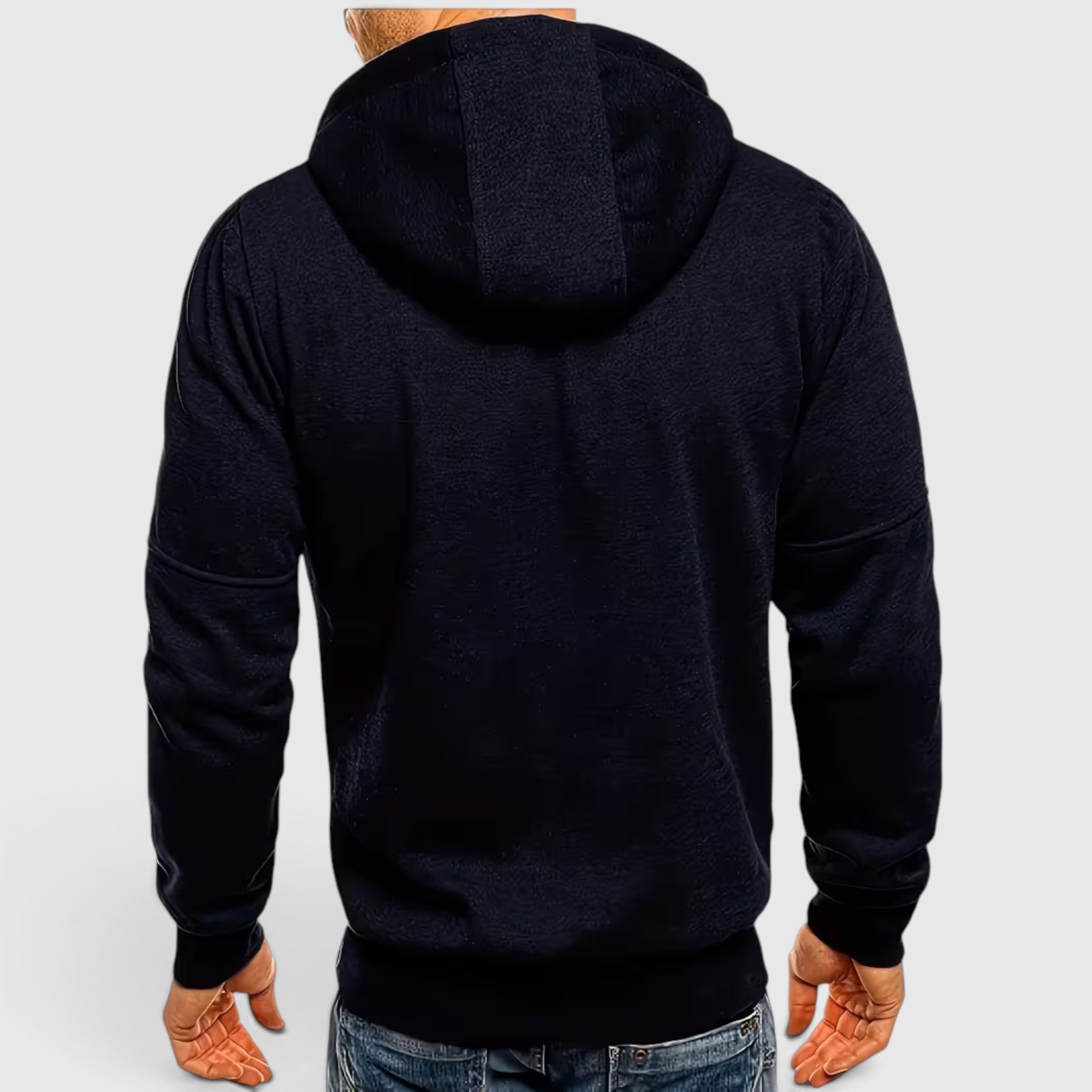 Noah | Men's Waterproof Hooded Coat Casual Loose Fit Zip Hoodie