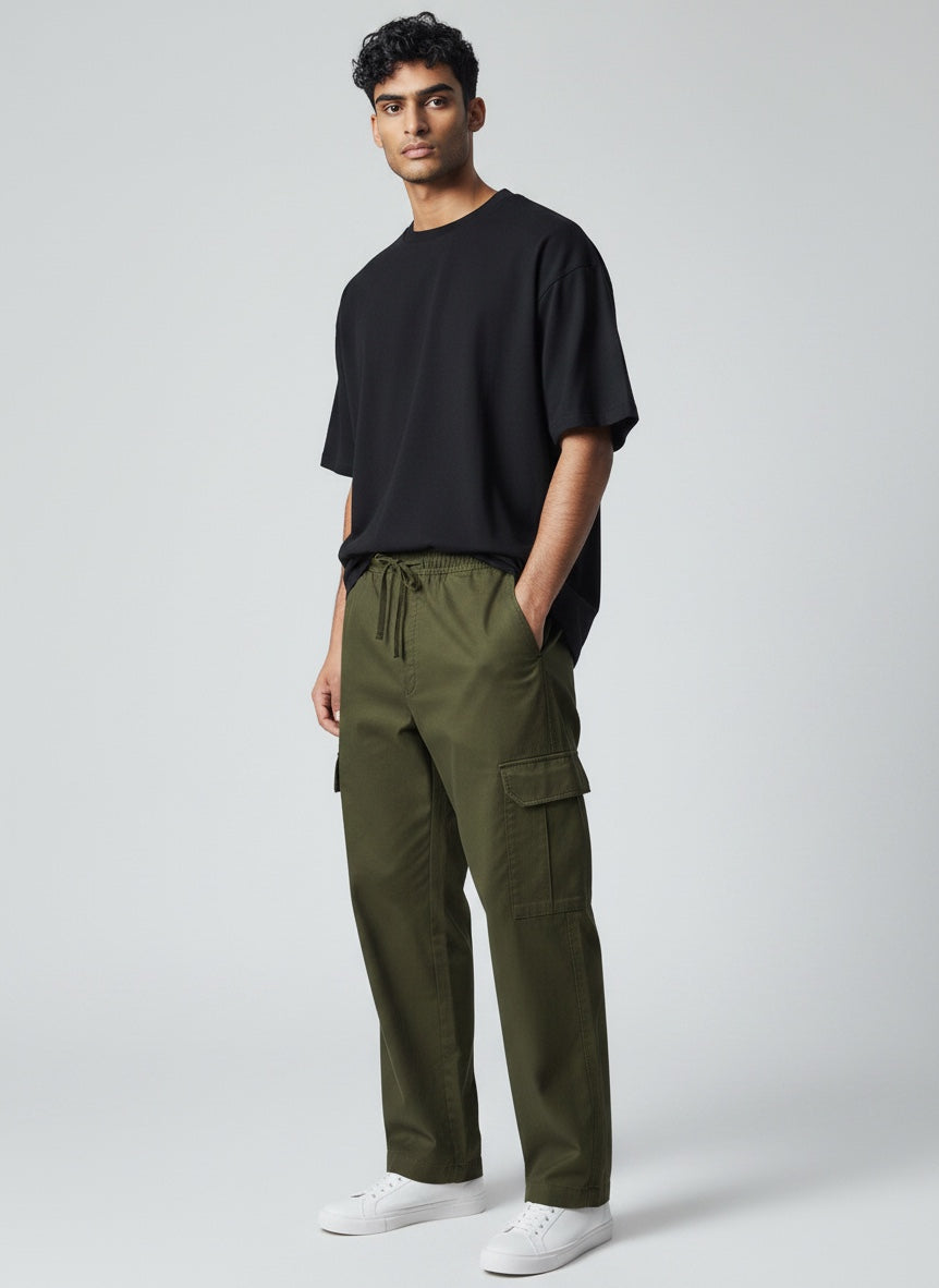 Ellmont London | Men’s Breathable Multi-Pocket Linen Pants