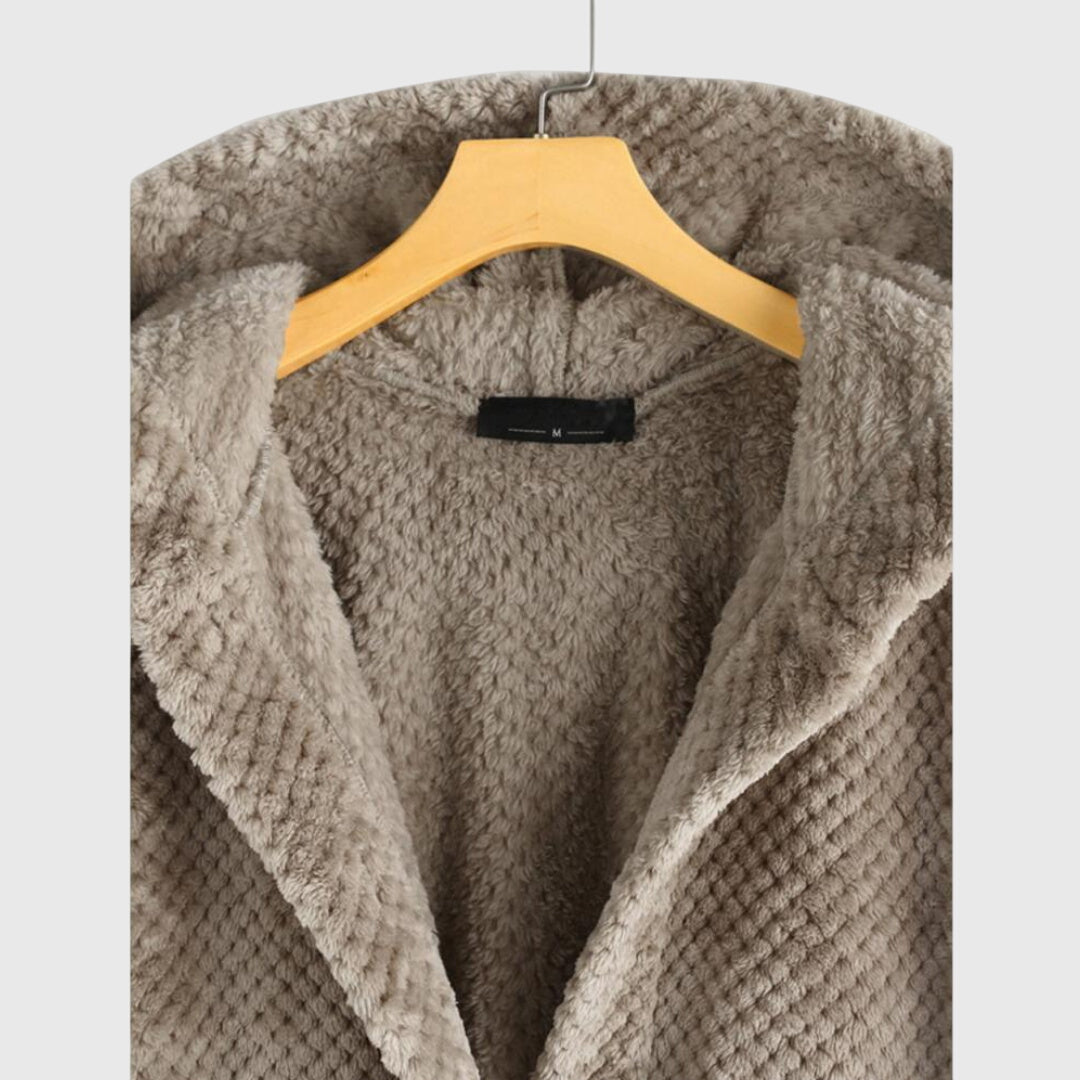 Poppy | Franca™ Fleece Jacket with Hood — Reversible Women's Coat