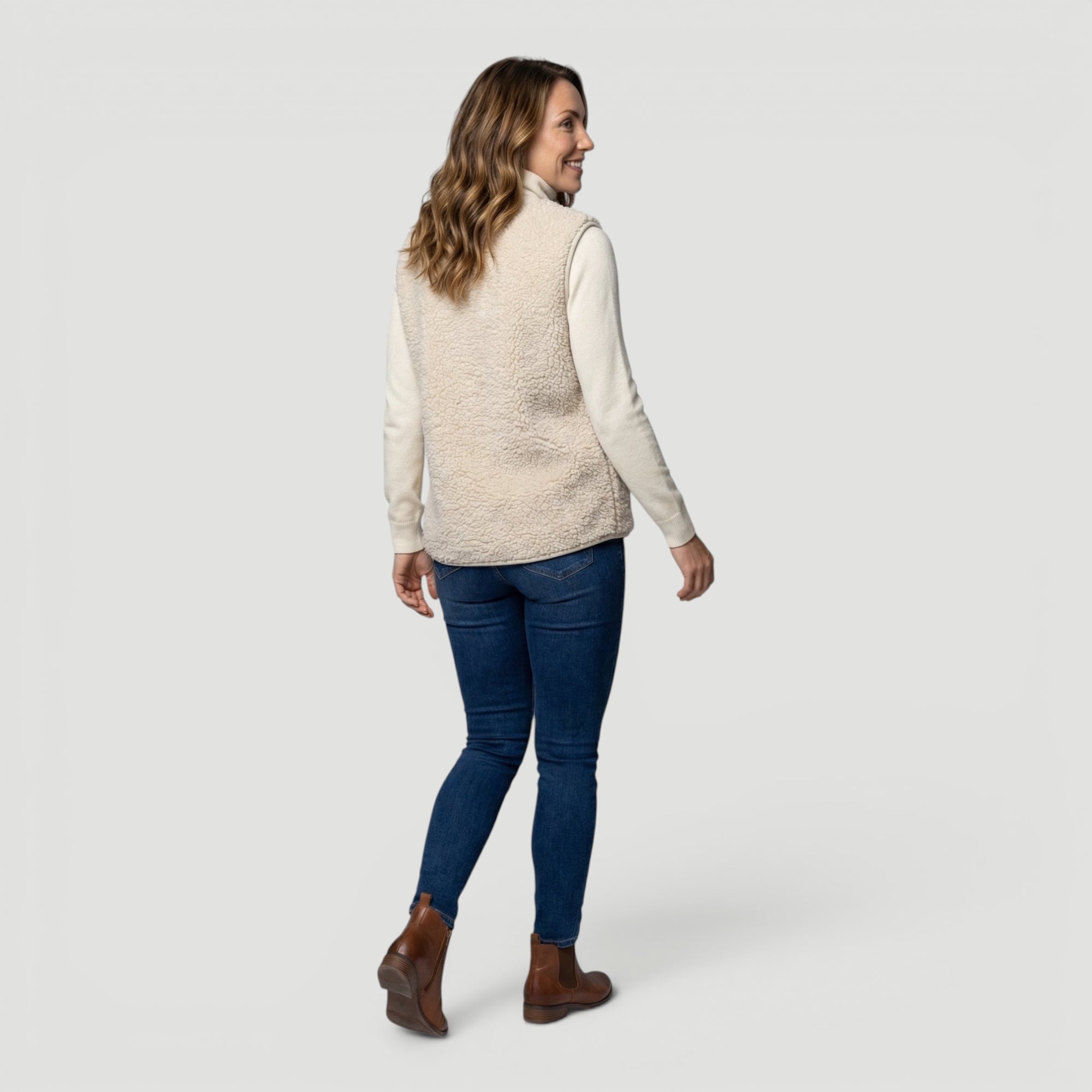 Ellmont London | Women’s Elegant Sleeveless Sweater Casual Chic