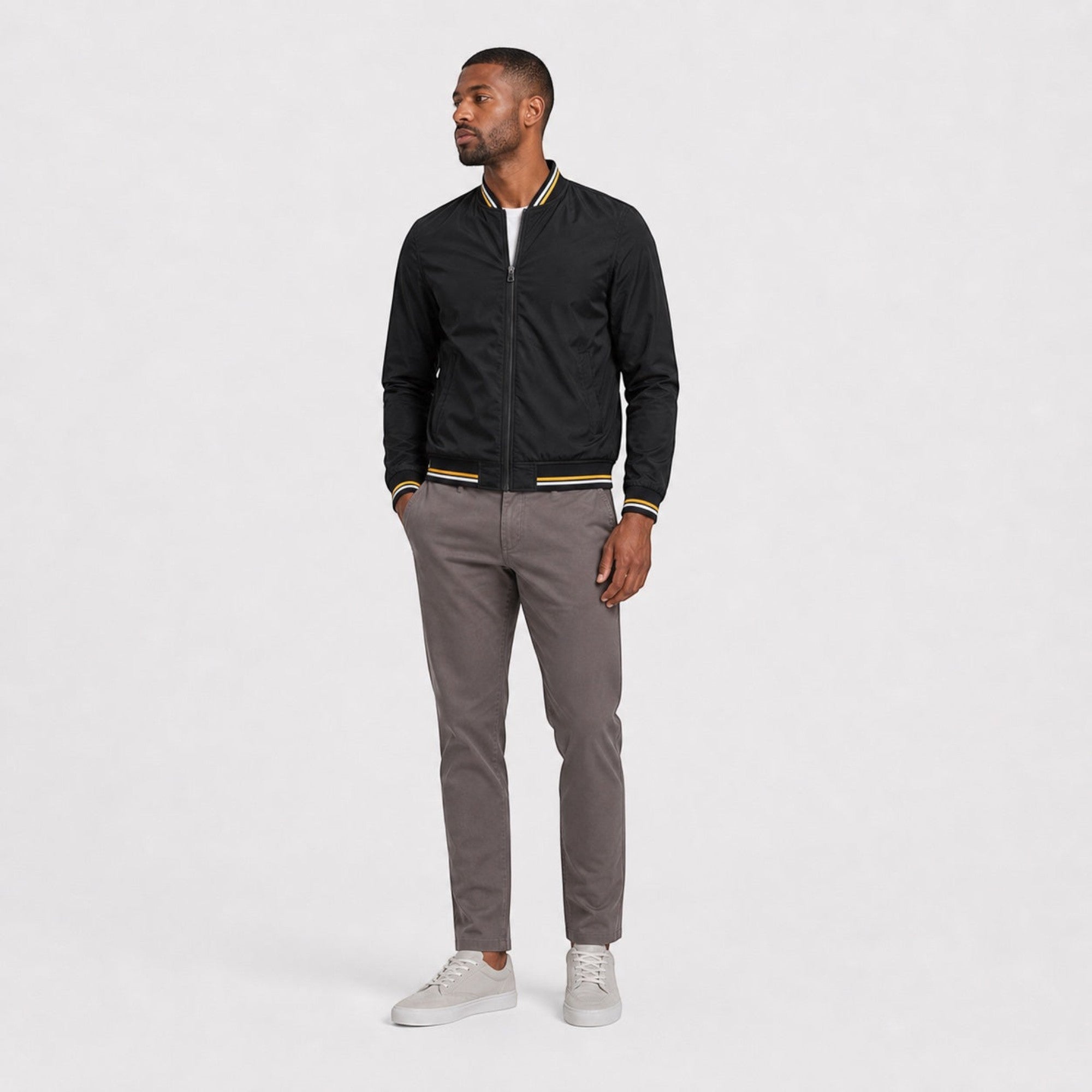 Ellmont London | Bomber Jacket Men's Regular Fit Spring Fall Jacket