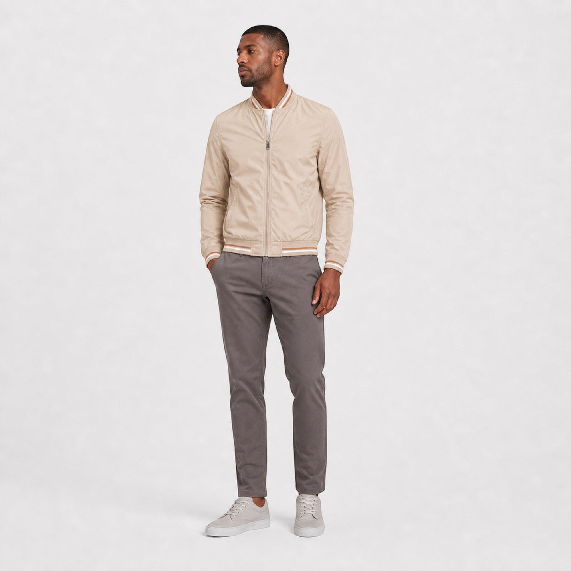 Ellmont London | Bomber Jacket Men's Regular Fit Spring Fall Jacket