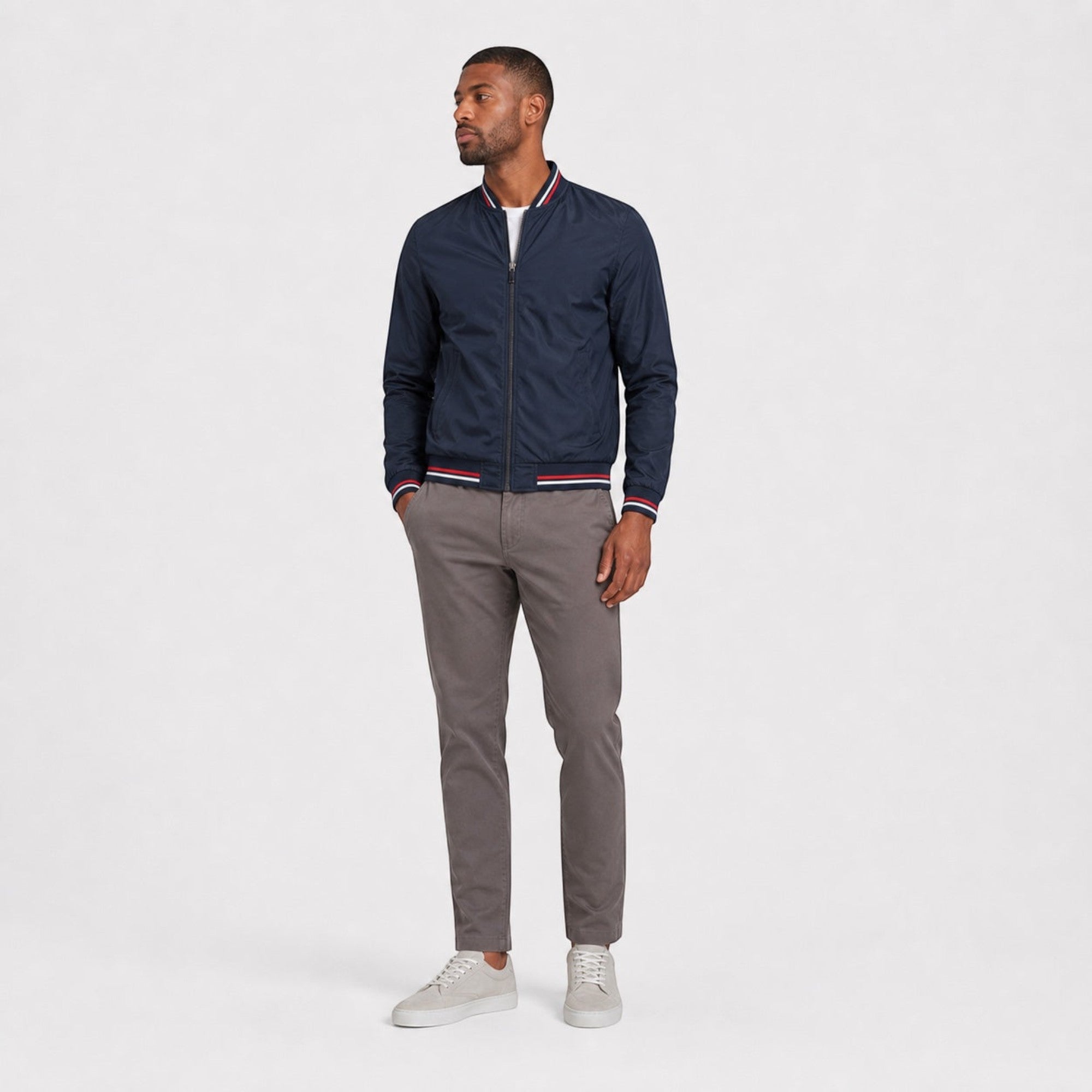 Ellmont London | Bomber Jacket Men's Regular Fit Spring Fall Jacket