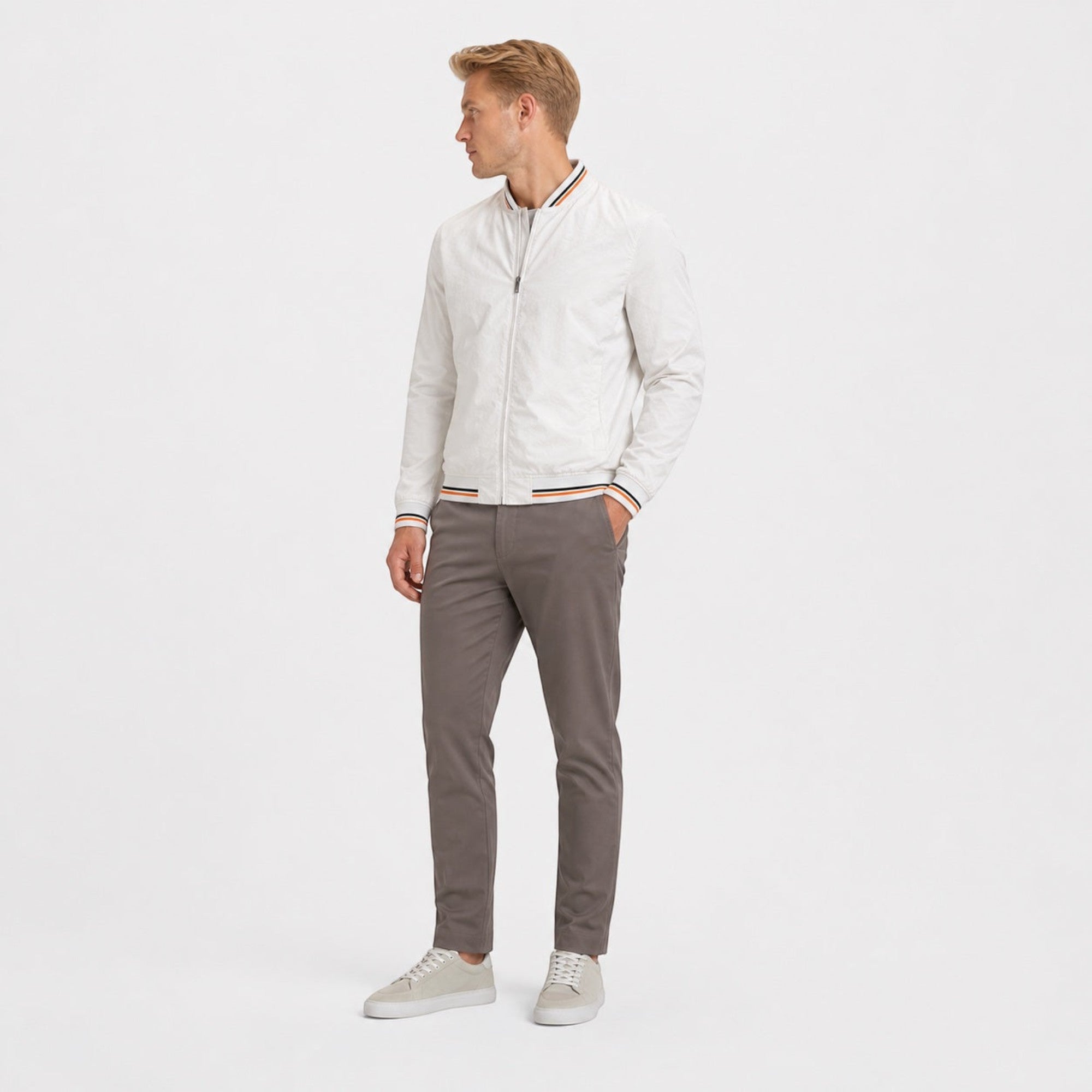 Ellmont London | Bomber Jacket Men's Regular Fit Spring Fall Jacket