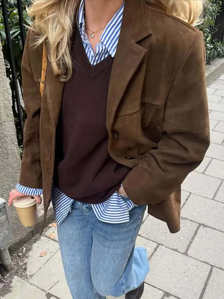 Layla | Classic Brown Jacket