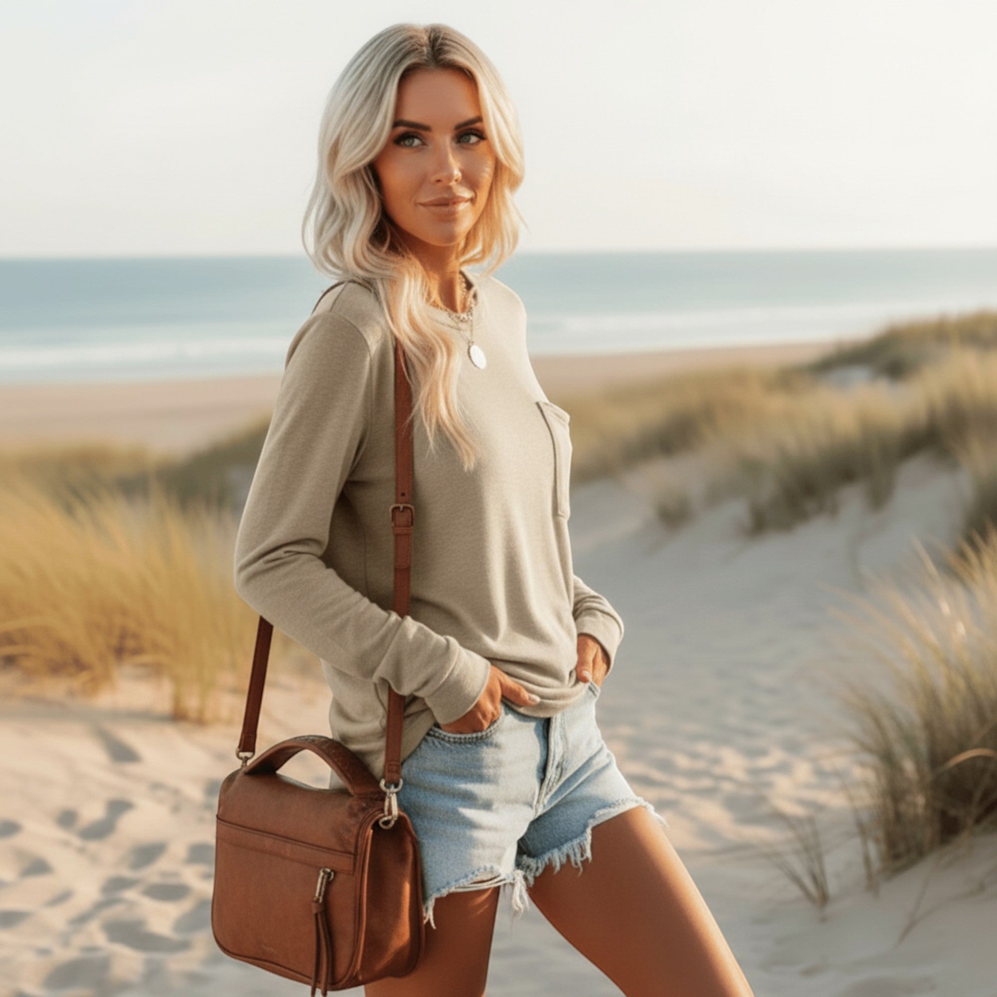 Ellmont London | Longsleeve Relaxed Fit Shirt for Women – Everyday Casual Wear