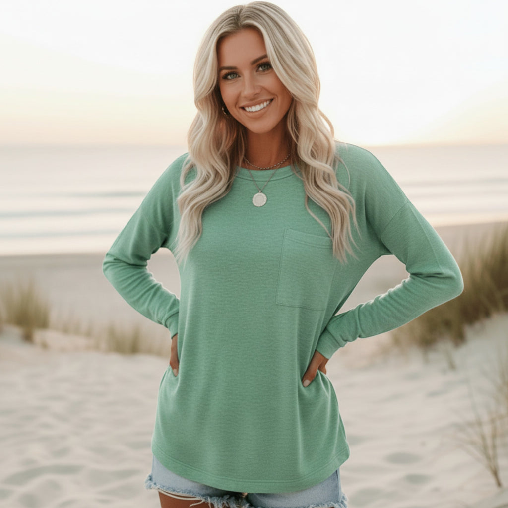 Ellmont London | Longsleeve Relaxed Fit Shirt for Women – Everyday Casual Wear