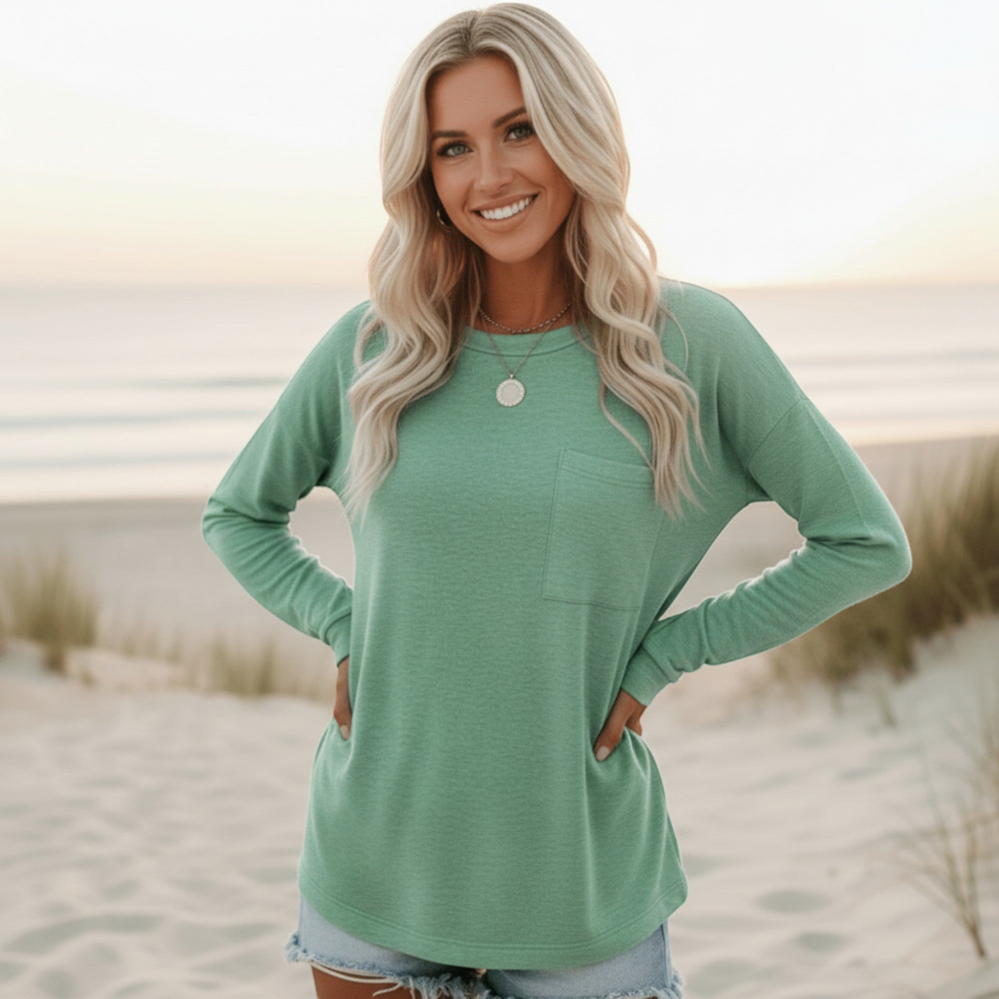 Ellmont London | Longsleeve Relaxed Fit Shirt for Women – Everyday Casual Wear
