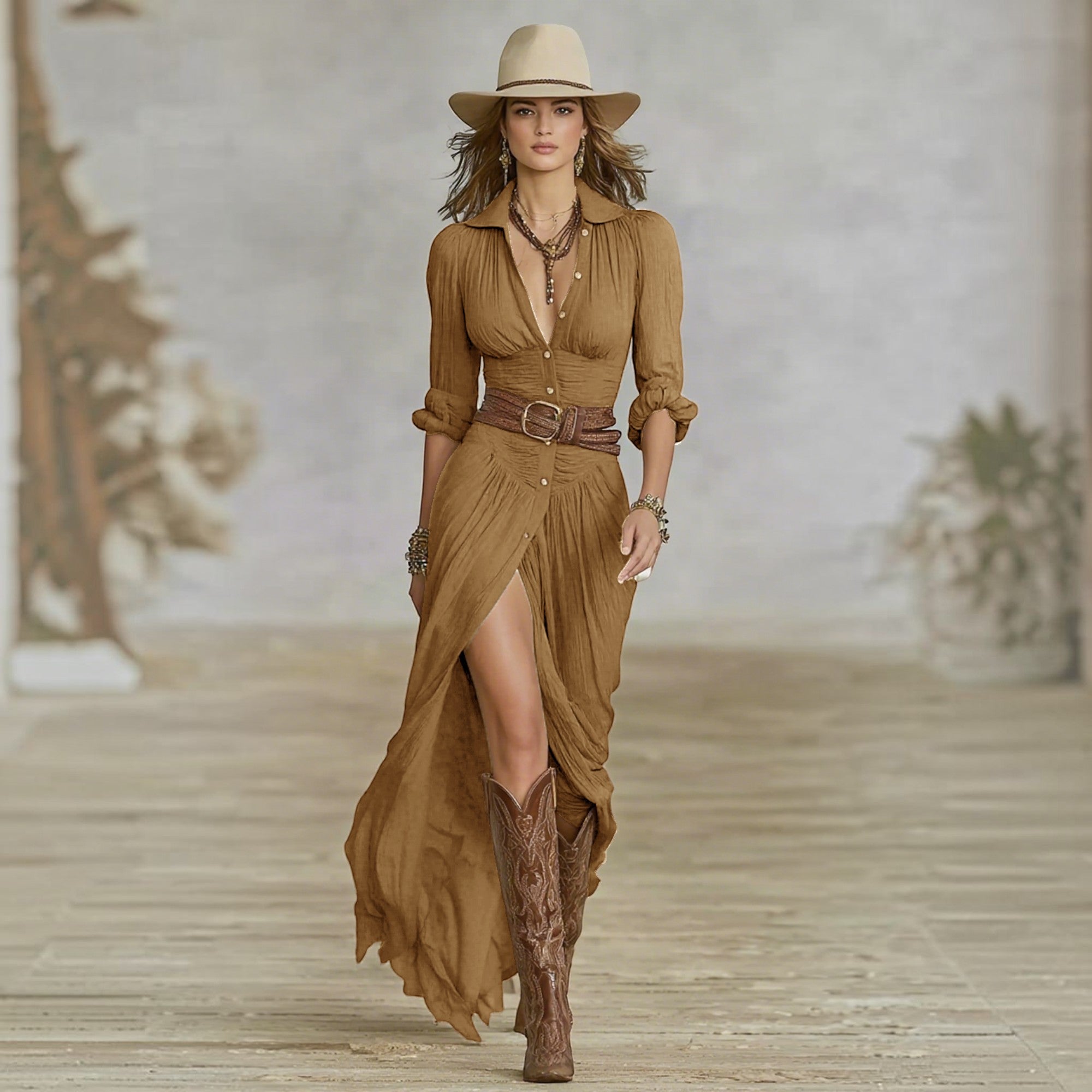 Ellmont London | Women's Elegant Maxi Dress for Wedding Guest