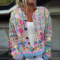Valentina | ELEGANT VEST MET BLOEMENPRINT