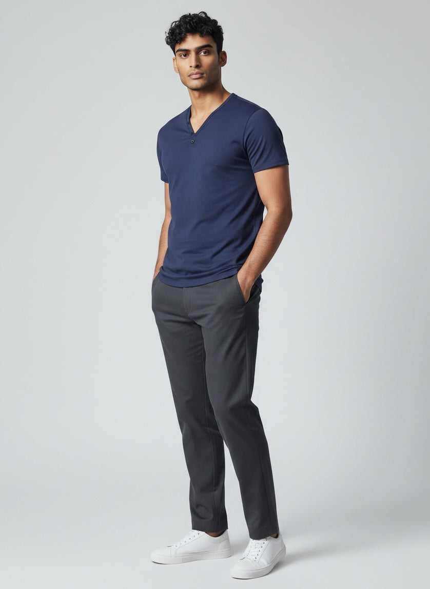 Ellmont London | Men’s Minimal Summer Shirt Clean Casual Fit