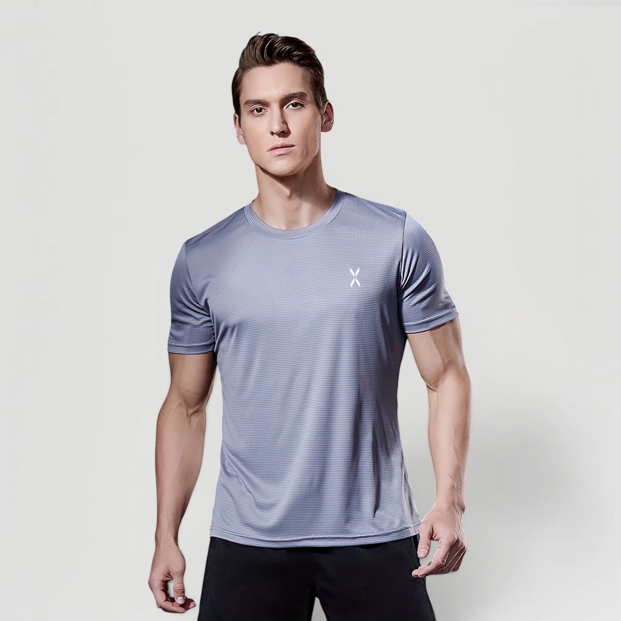 Ellmont London | Men's Quick Dry Gym T-Shirt Lightweight Breathable Workout Shirt
