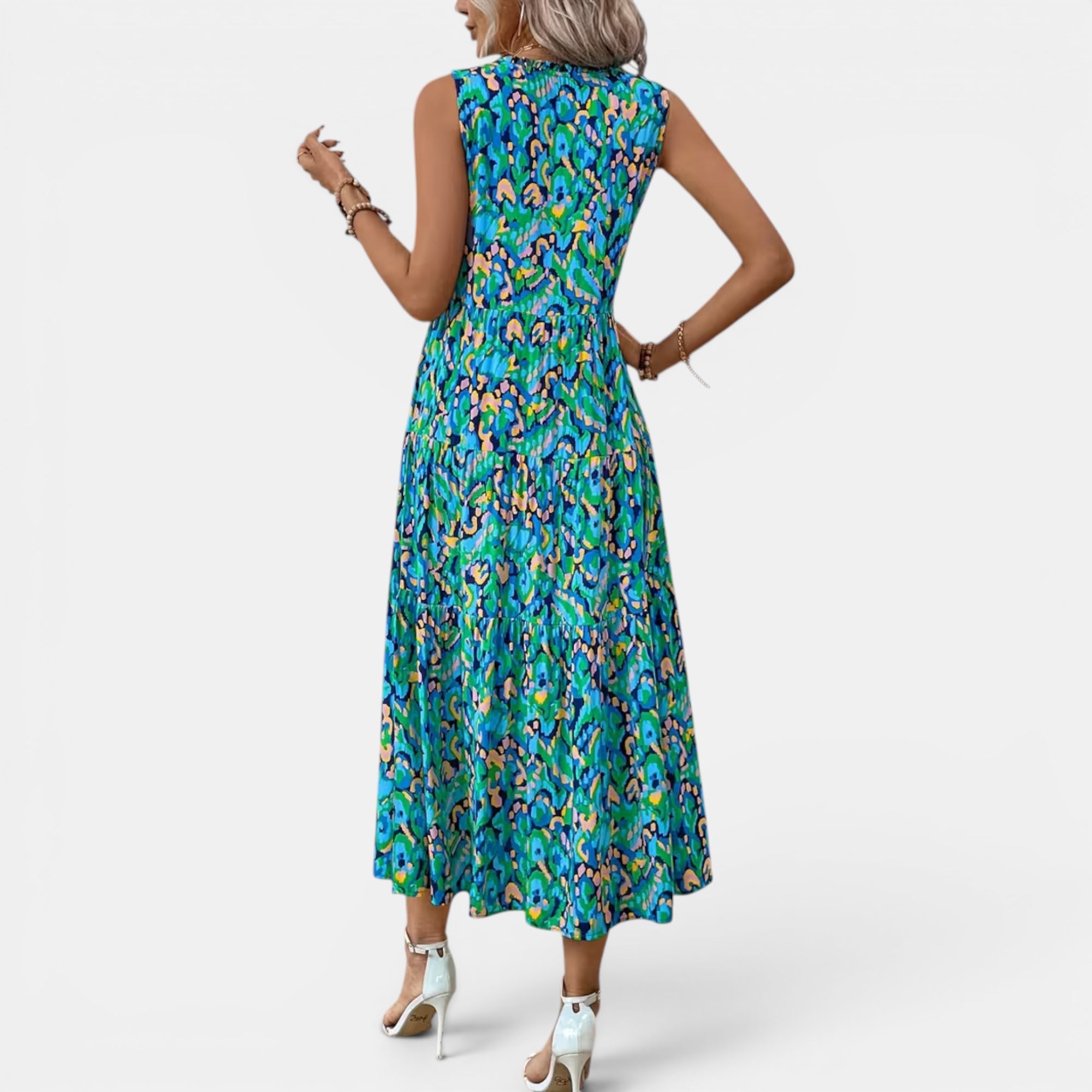 Ellmont London | Women's Lightweight Sleeveless Boho Dress for Summer