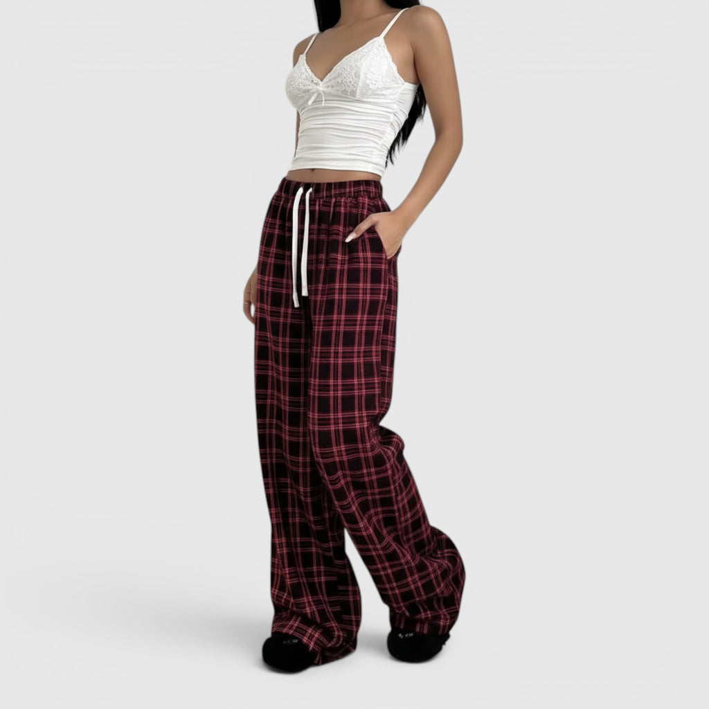 Ellmont London | Women's Baggy Joggers – Relaxed Fit Drawstring Trousers