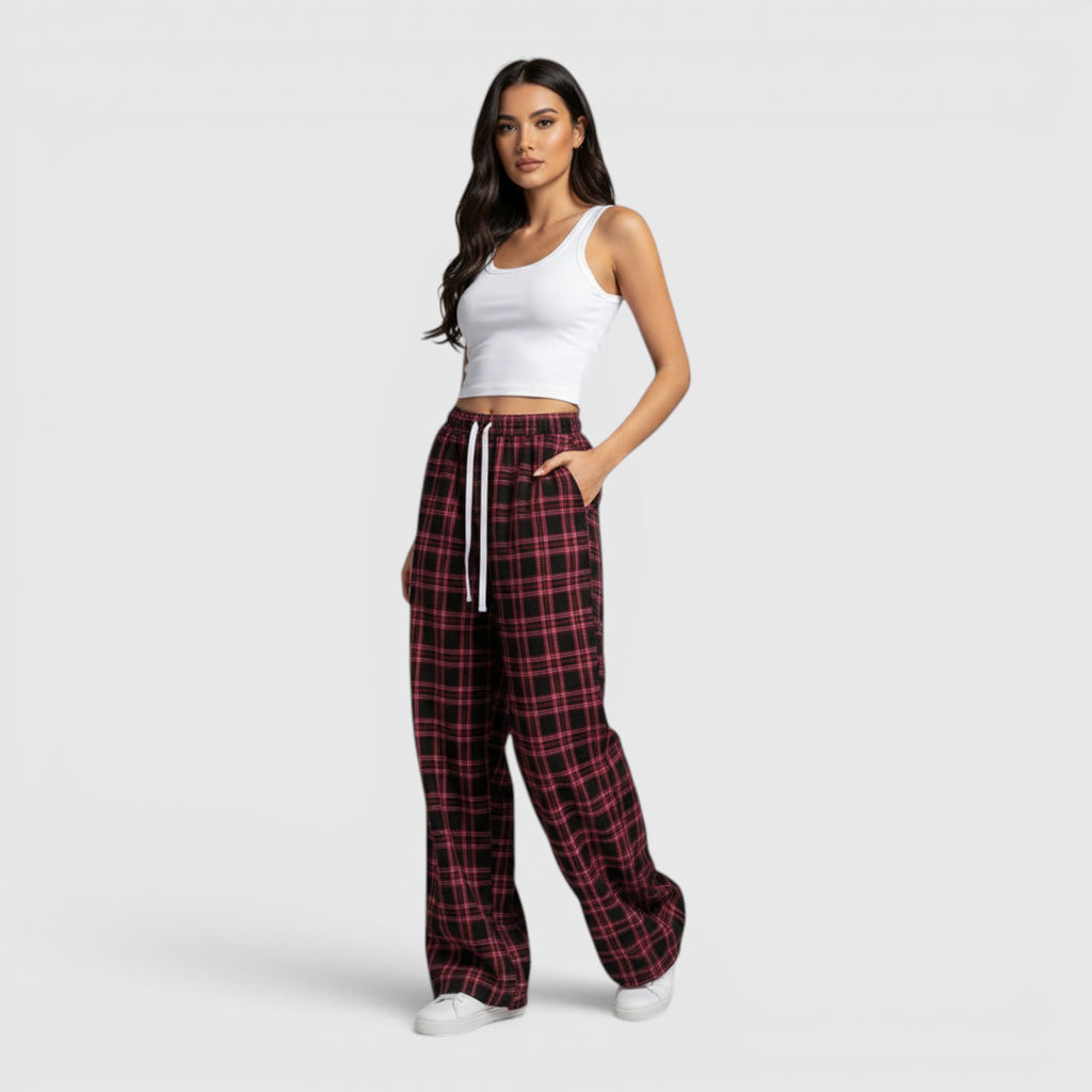 Ellmont London | Women's Baggy Joggers – Relaxed Fit Drawstring Trousers
