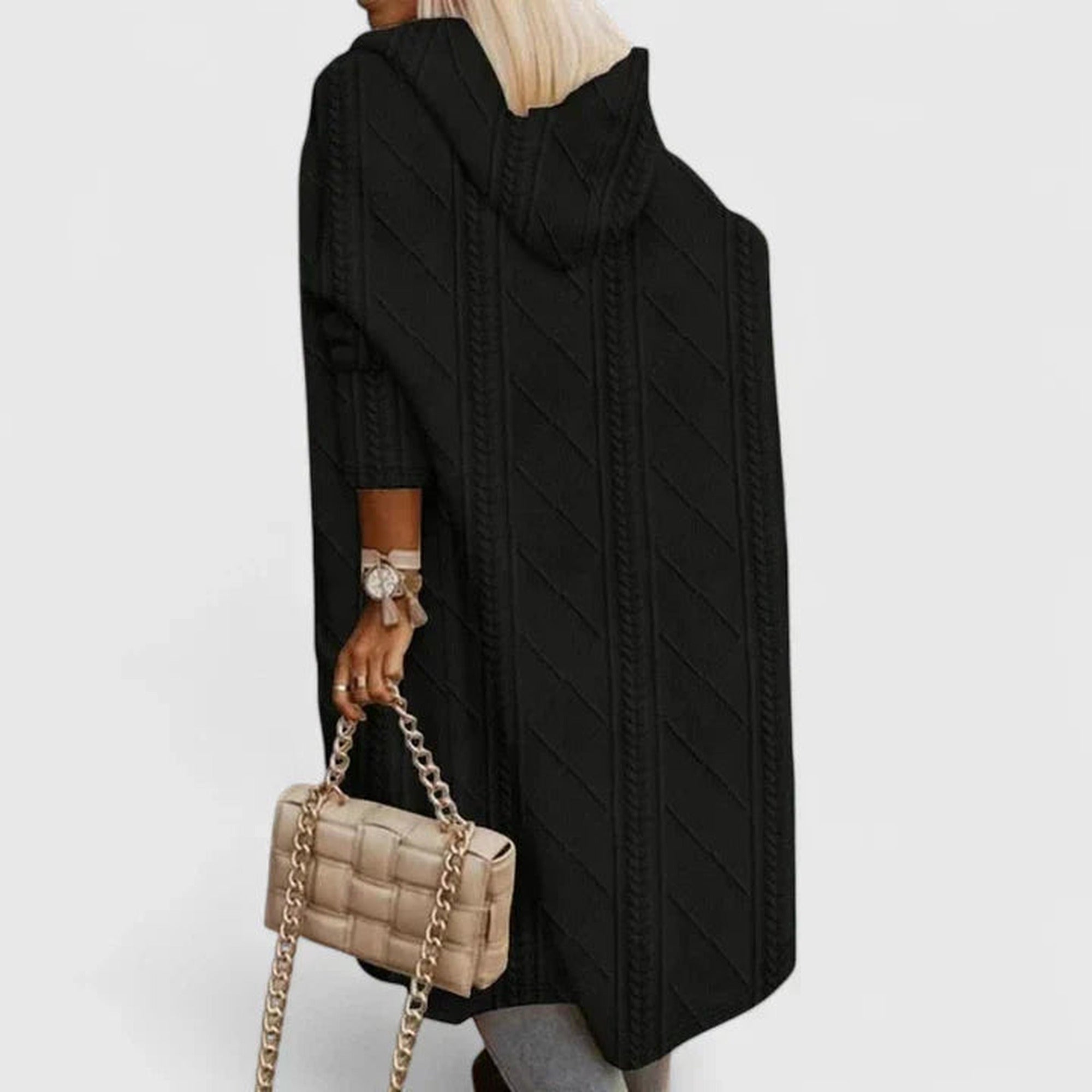 Miriam | Elegant Cardigan - Black