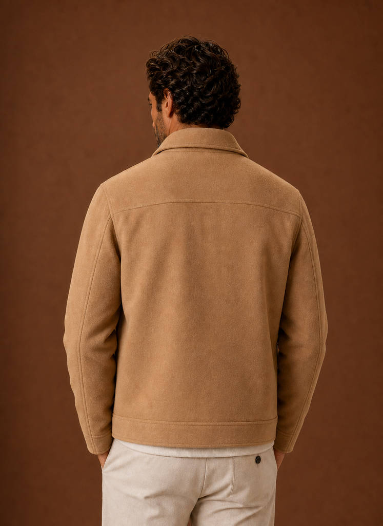 James | Men's Button-Front Casual Shirt Jacket